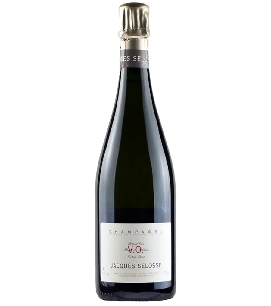 Jacques Selosse V.O. Grand Cru Blanc de Blancs Extra Brut  Front Bottle Shot