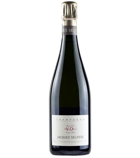 Jacques Selosse V.O. Grand Cru Blanc de Blancs Extra Brut  Front Bottle Shot