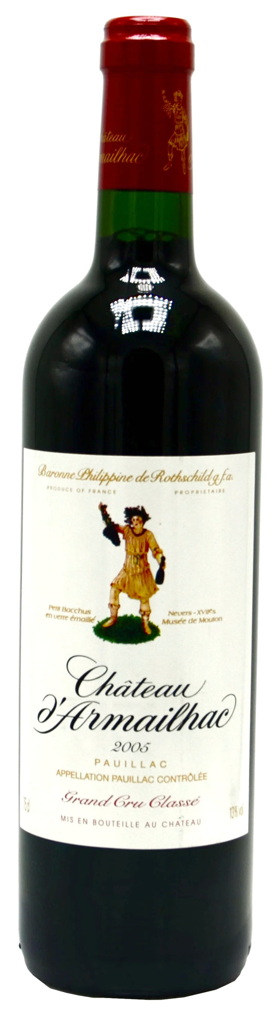 Chateau d'Armailhac  2005  Front Bottle Shot