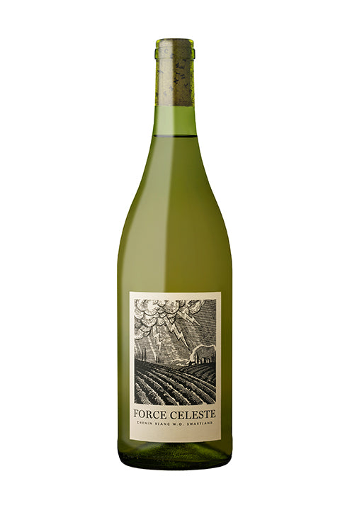 Mother Rock Wines Force Celeste Chenin Blanc 2022  Front Bottle Shot