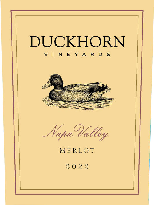 Duckhorn Napa Valley Merlot (3 Liter Bottle) 2022