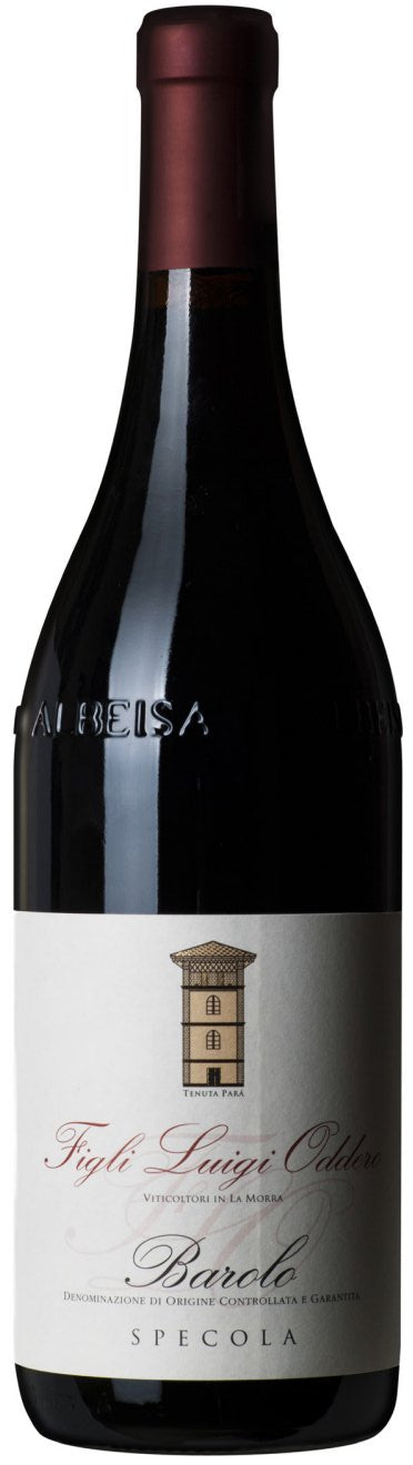 Figli Luigi Oddero Barolo Specola 2017  Front Bottle Shot