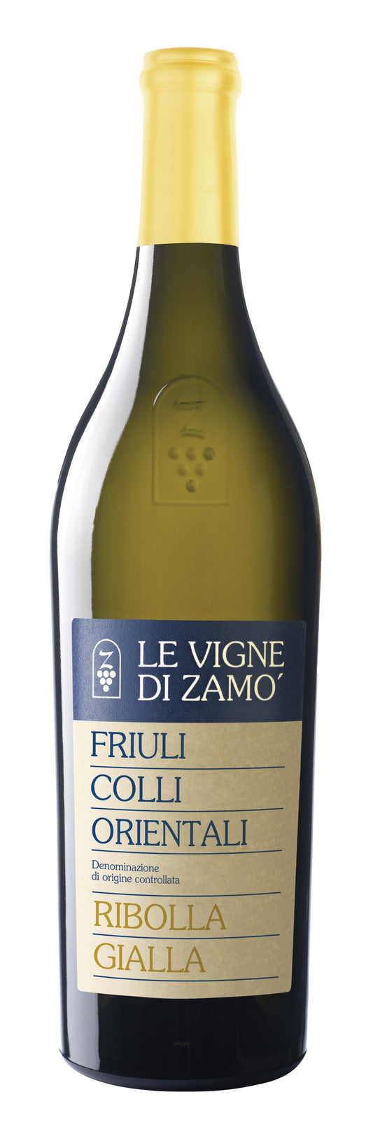 Le Vigne di Zamo Ribolla Gialla 2020  Front Bottle Shot