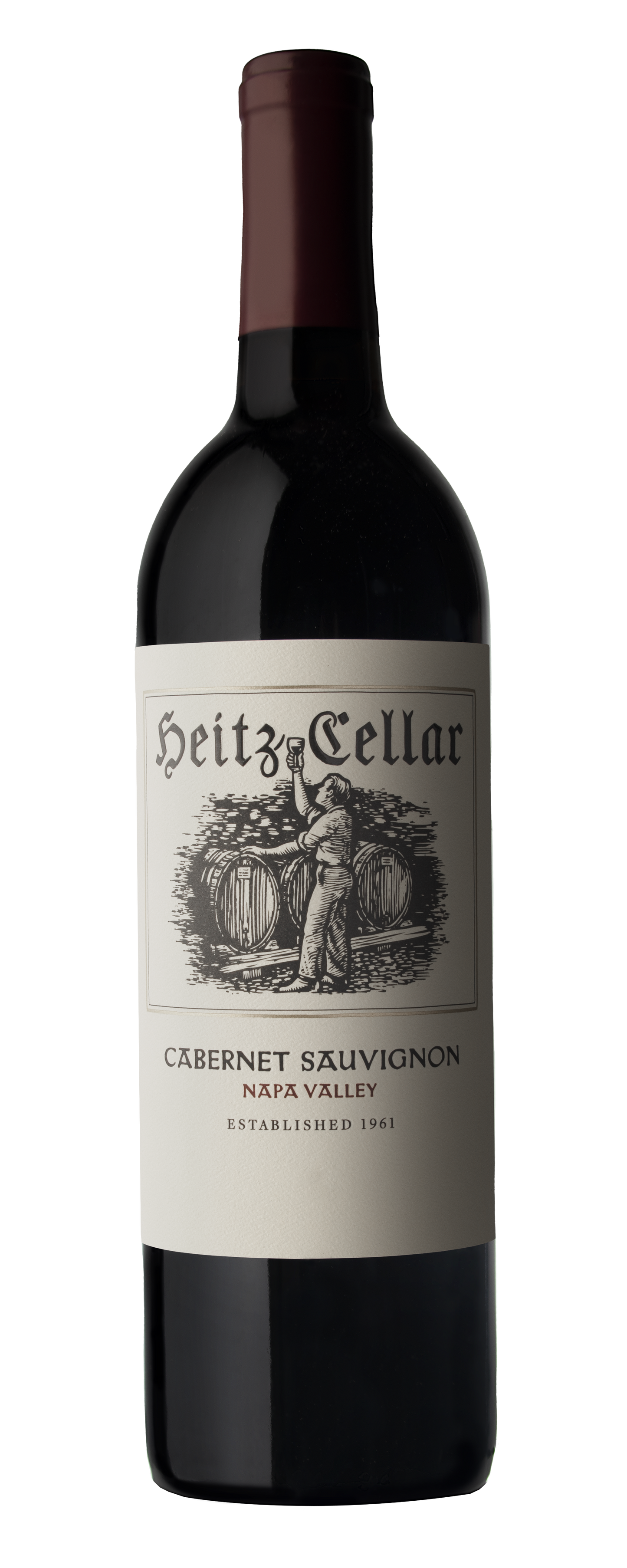 Heitz Cellar Napa Valley Cabernet Sauvignon 2019  Front Bottle Shot