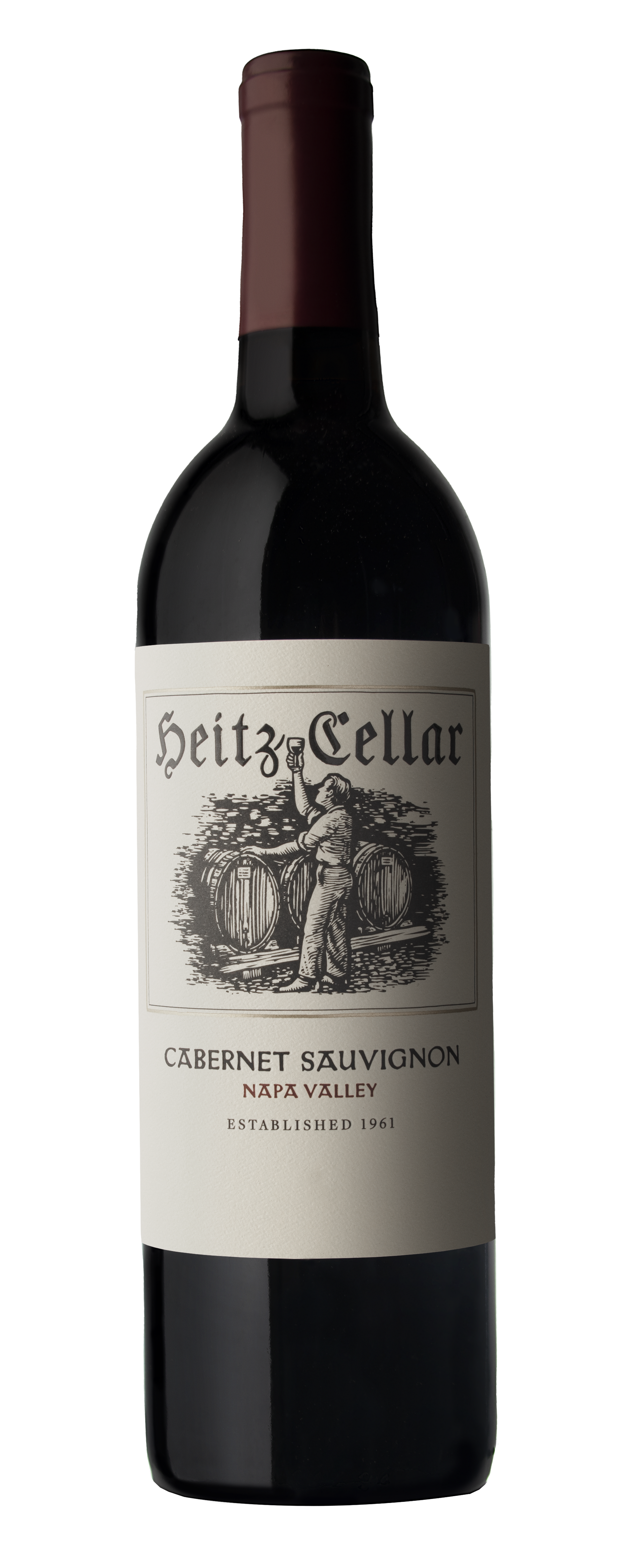 Heitz Cellar Napa Valley Cabernet Sauvignon 2019  Front Bottle Shot