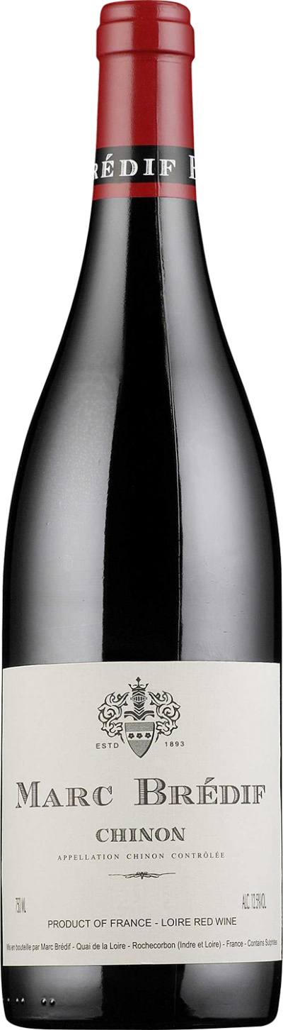 Marc Bredif Chinon 2022  Front Bottle Shot
