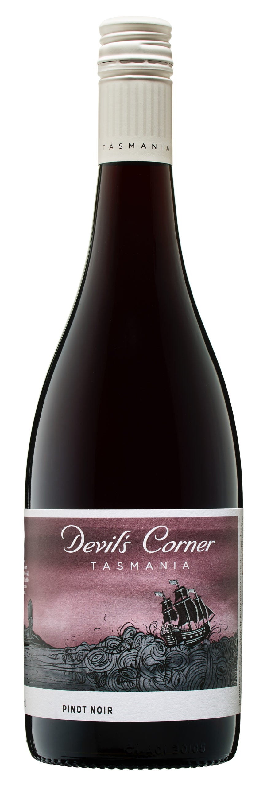 Devil's Corner Pinot Noir 2022  Front Bottle Shot
