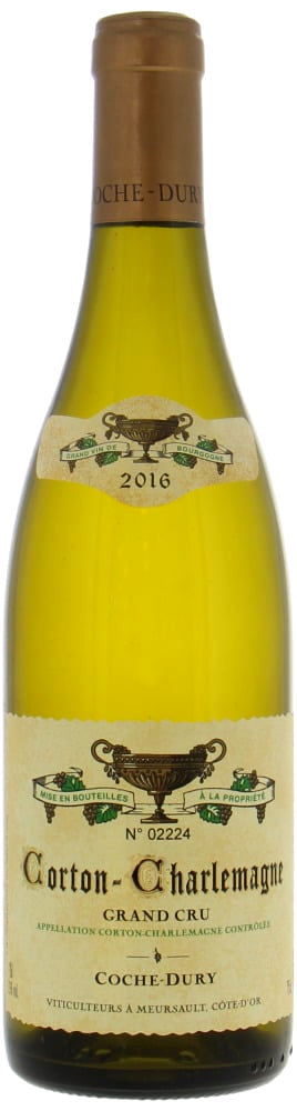 Domaine Coche-Dury Corton-Charlemagne Grand Cru 2016  Front Bottle Shot