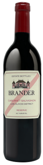 Brander Cabernet Sauvignon Reserve 2019  Front Bottle Shot