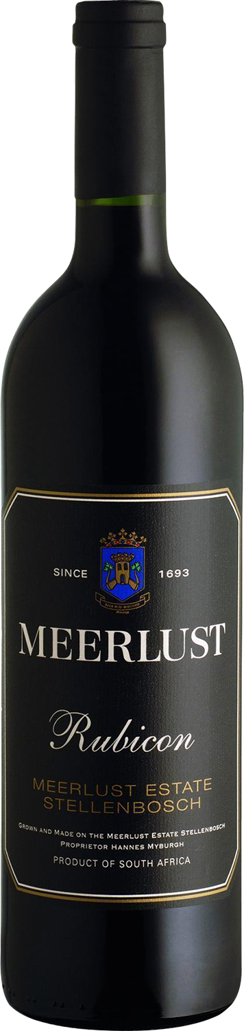 Meerlust Rubicon 2018  Front Bottle Shot