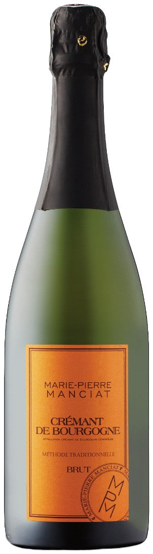 Marie-Pierre Manciat Cremant de Bourgogne  Front Bottle Shot