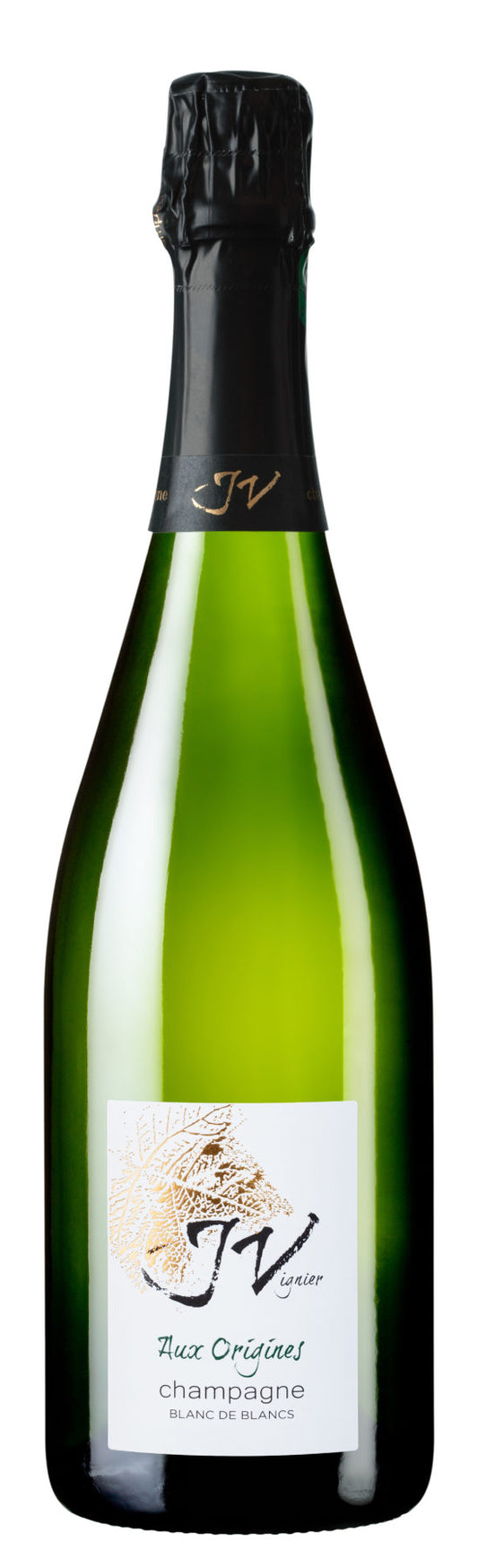 J. Vignier Aux Origines Blanc de Blancs Brut  Front Bottle Shot