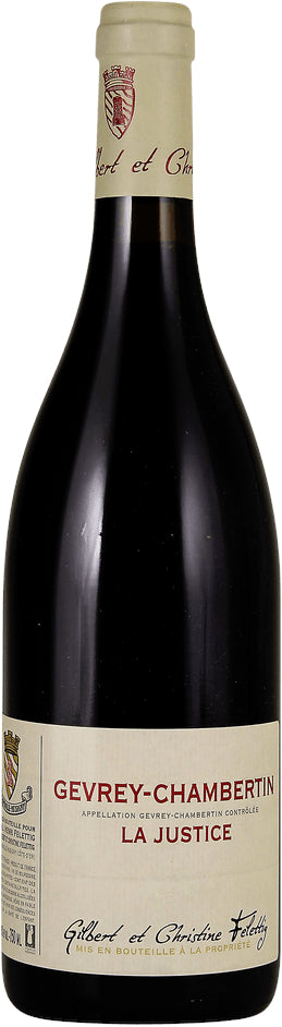 Domaine Felettig Gevrey-Chambertin La Justice 2021  Front Bottle Shot