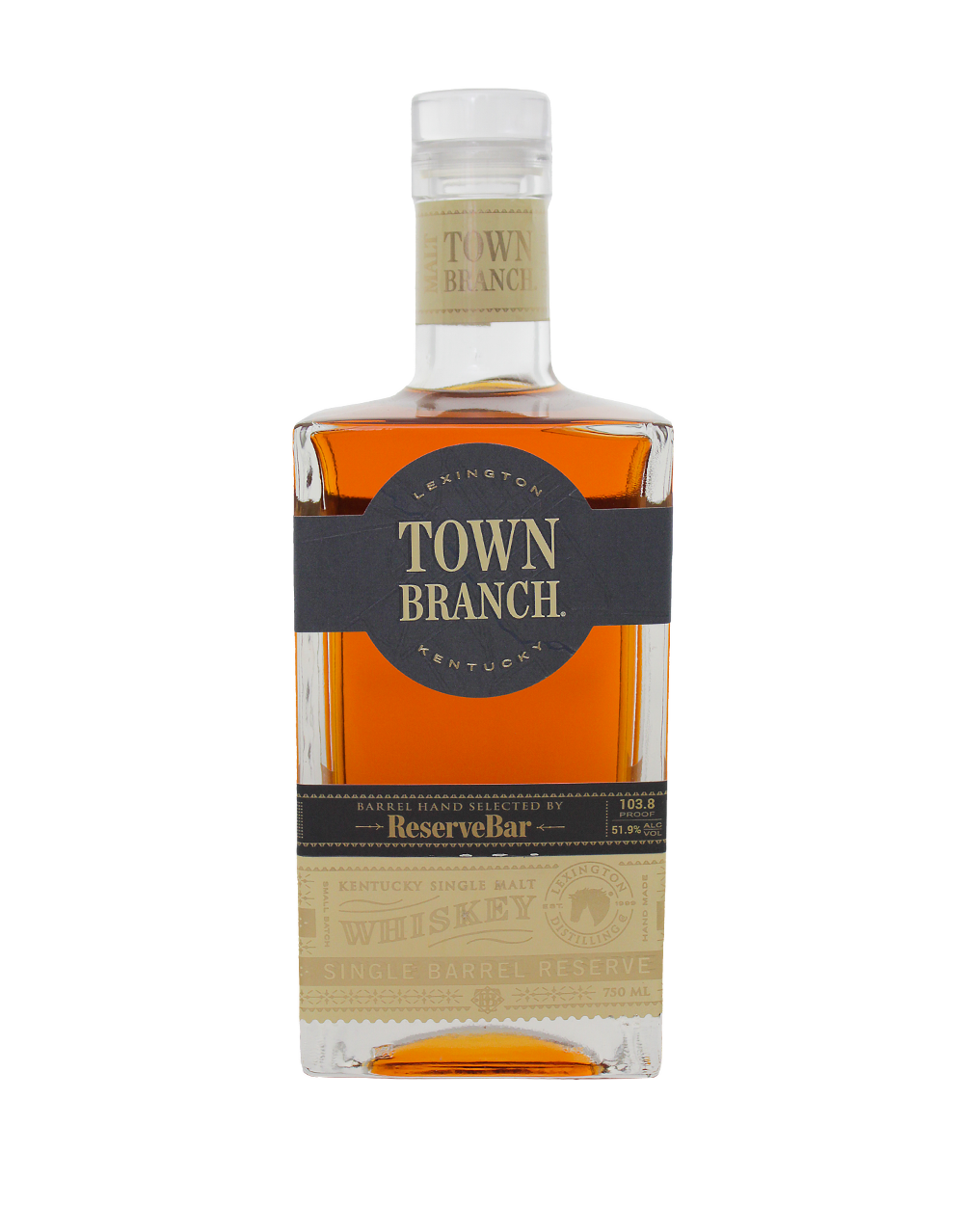 TOWN BRANCH SINGLE BARREL RESERVE SINGLE MALT WHISKEY S1B38 750 ML