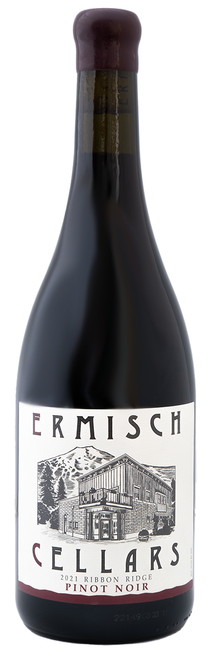 Ermisch Ribbon Ridge Pinot Noir 2021  Front Bottle Shot