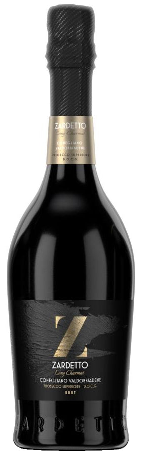 Zardetto Prosecco Superiore Long Charmant Brut  Front Bottle Shot