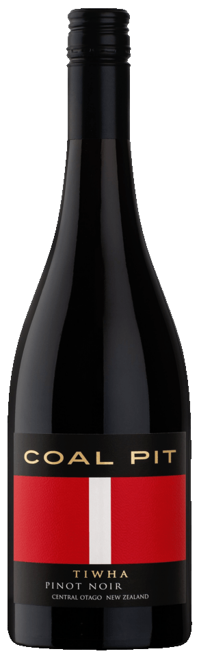 Coal Pit Tiwha Pinot Noir 2019  Front Bottle Shot