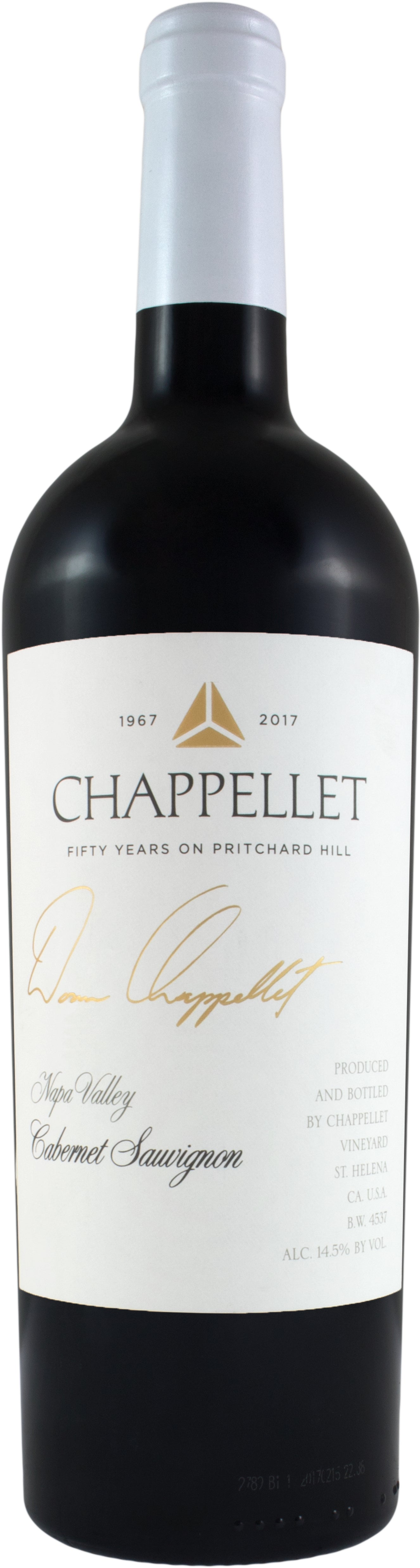 Chappellet Signature Cabernet Sauvignon (1.5 Liter Magnum) 2018  Front Bottle Shot