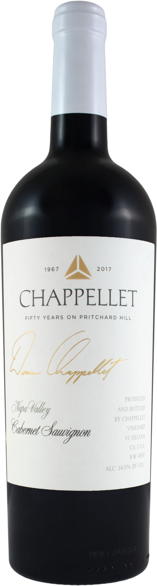 Chappellet Signature Cabernet Sauvignon (1.5 Liter Magnum) 2018  Front Bottle Shot