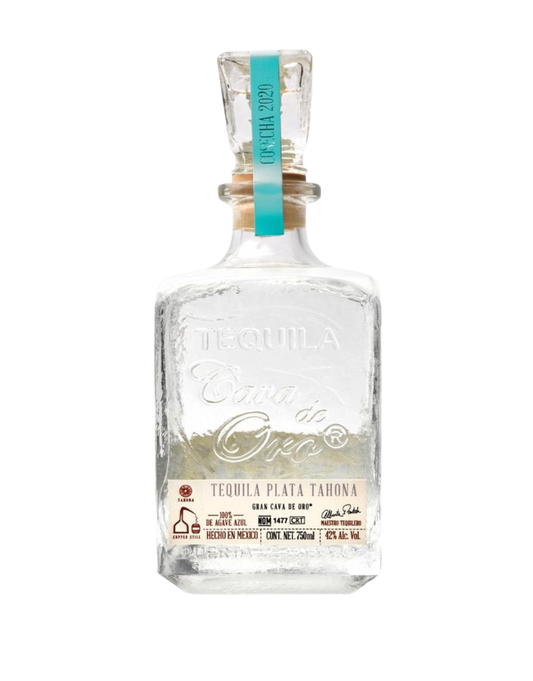 GRAN CAVA DE ORO TAHONA PLATA TEQUILA 750 ML