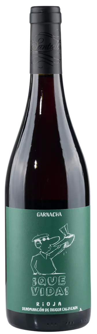 Bodegas Santalba Que Vida Garnacha 2023  Front Bottle Shot