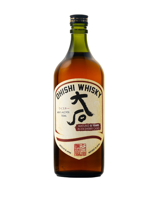 OHISHI 8 YEAR OLD SHERRY CASK WHISKY 750 ML