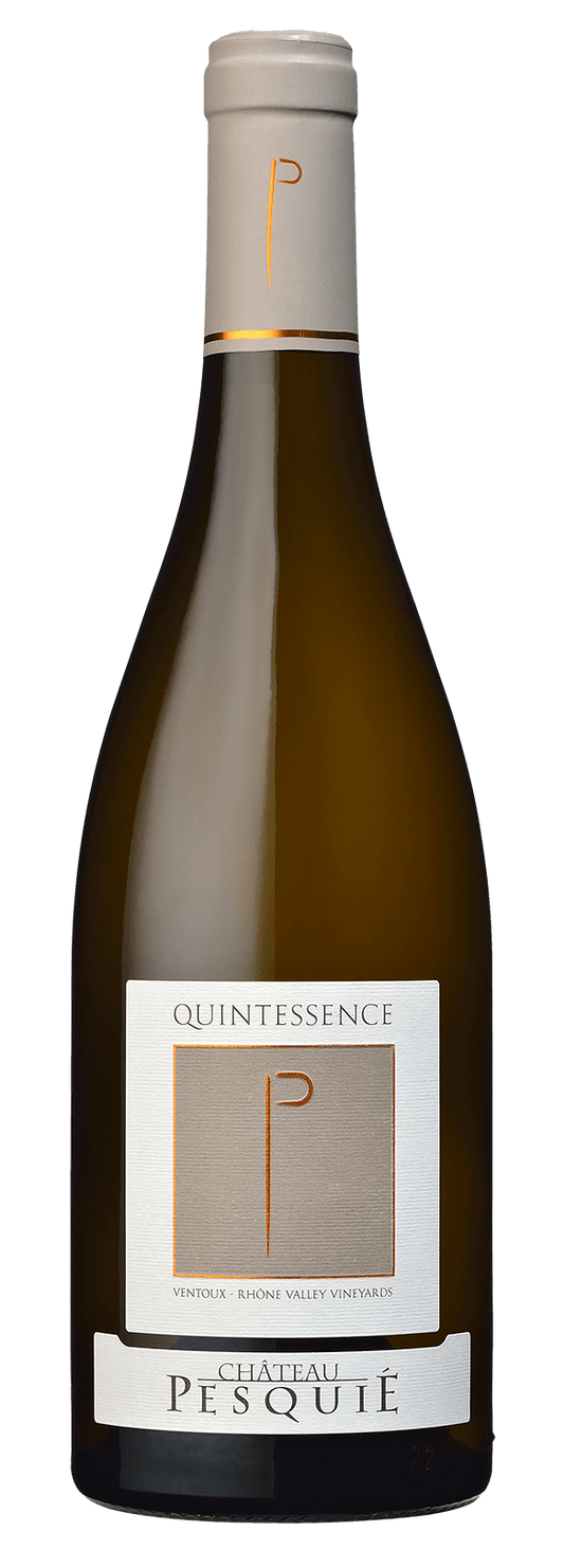 Chateau Pesquie Quintessence Blanc 2022  Front Bottle Shot