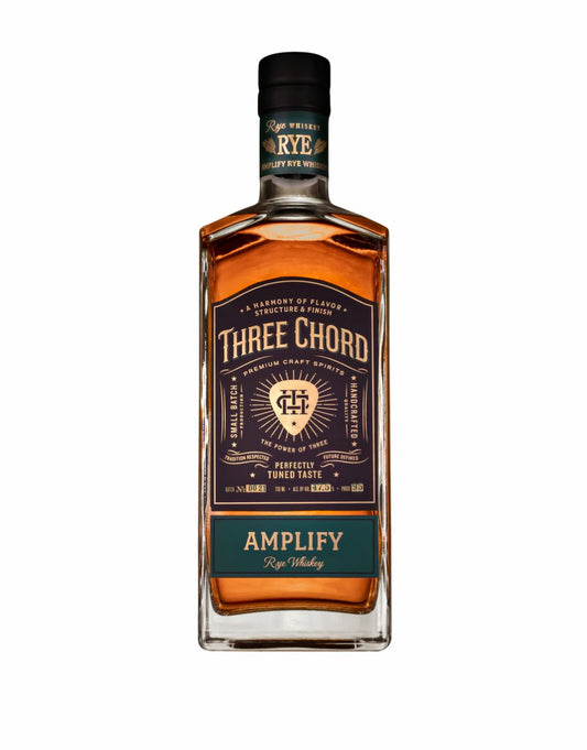 THREE CHORD BOURBON AMPLIFY RYE 750 ML
