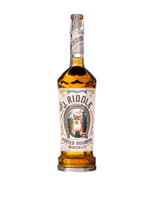 TWO JAMES J. RIDDLE PEATED BOURBON 750 ML