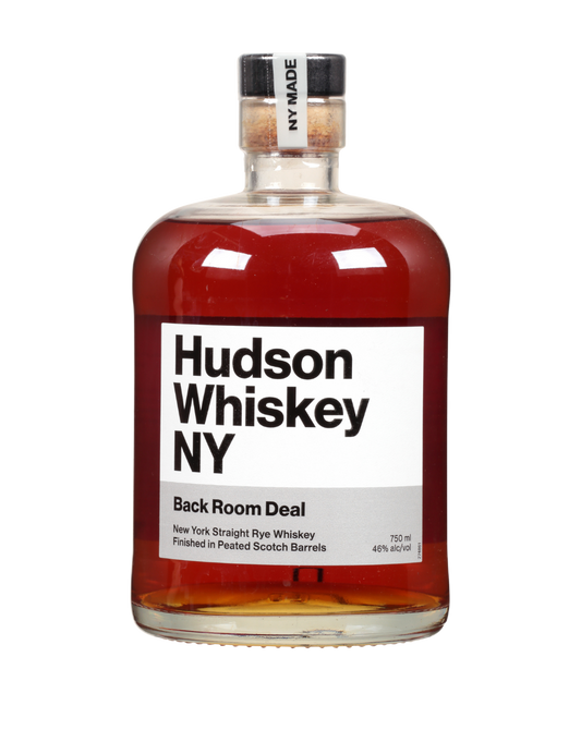 HUDSON BACK ROOM DEAL NEW YORK STRAIGHT RYE WHISKEY 750 ML