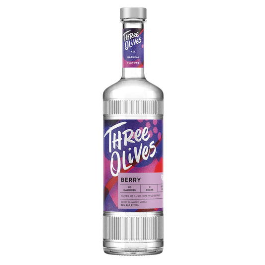 THREE OLIVESÂ® BERRY VODKA 1 L