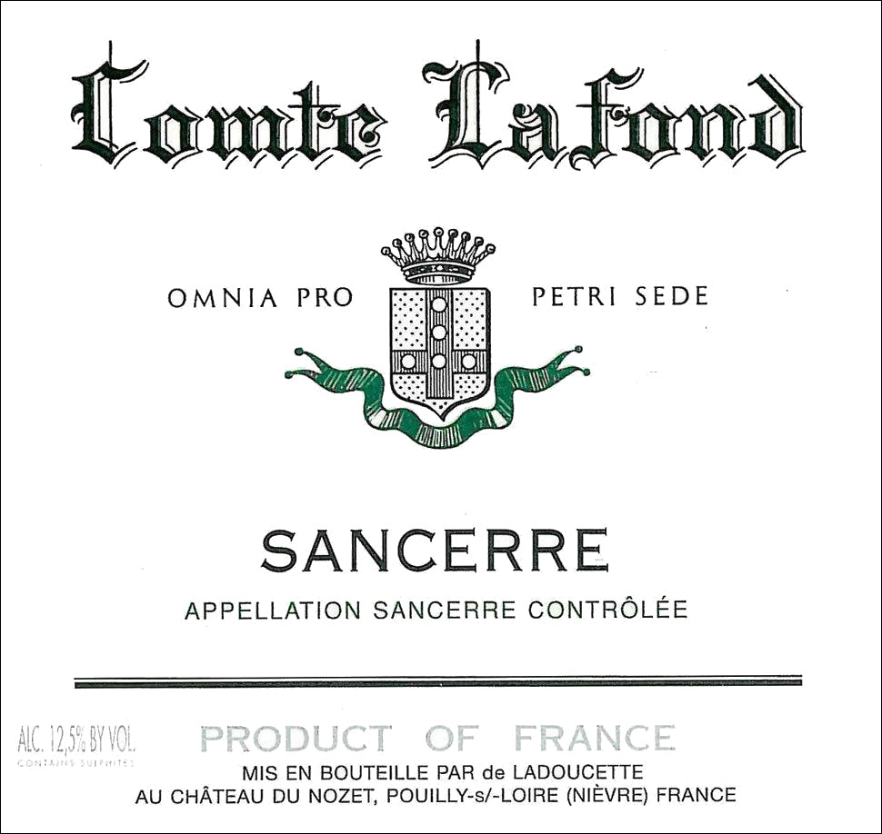 Ladoucette Comte Lafond Sancerre (375ML half-bottle) 2022