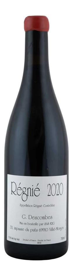 Domaine Georges Descombes Regnie Vieilles Vignes 2020  Front Bottle Shot