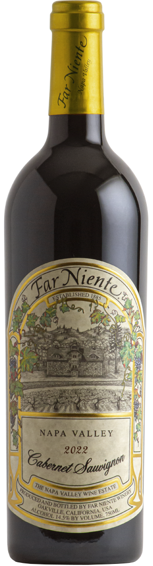 Far Niente Napa Valley Cabernet Sauvignon 2022  Front Bottle Shot