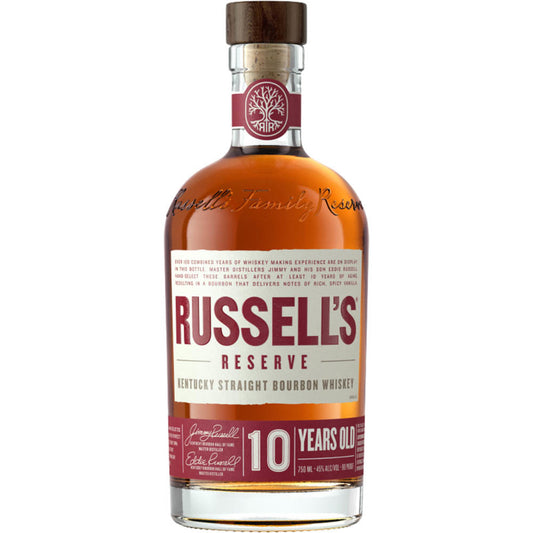 RUSSELL'S RESERVE 10 YEAR OLD BOURBON 750 ML