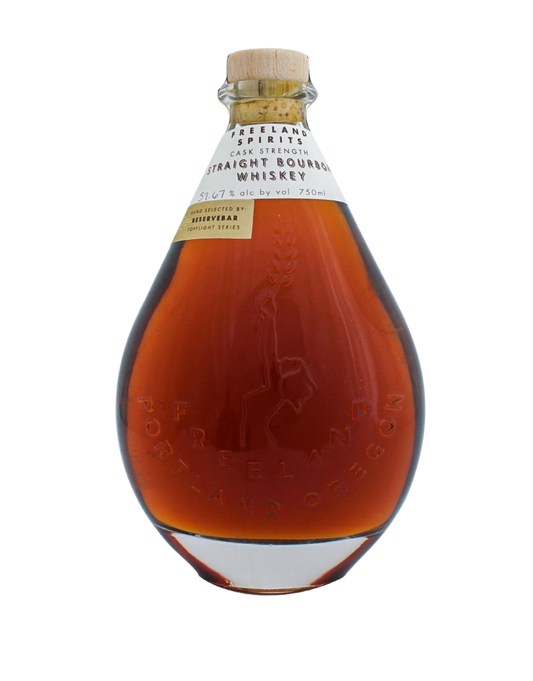 FREELAND SPIRITS CASK STRENGTH STRAIGHT BOURBON WHISKEY S1B55 750 ML