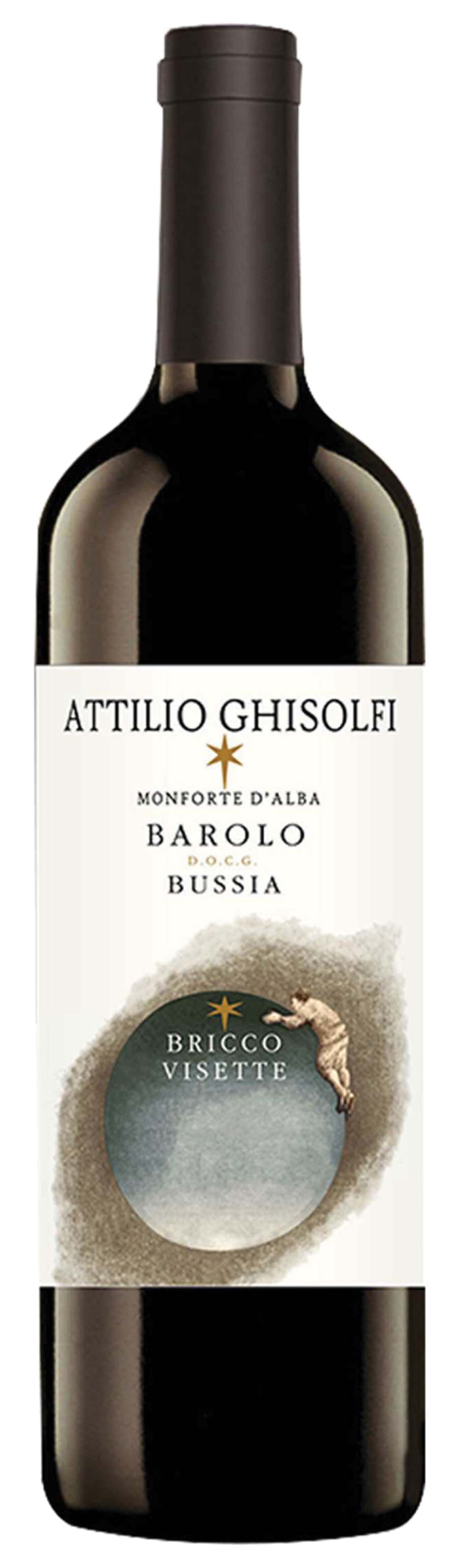 Attilio Ghisolfi Barolo Bussia Bricco Visette 2017  Front Bottle Shot
