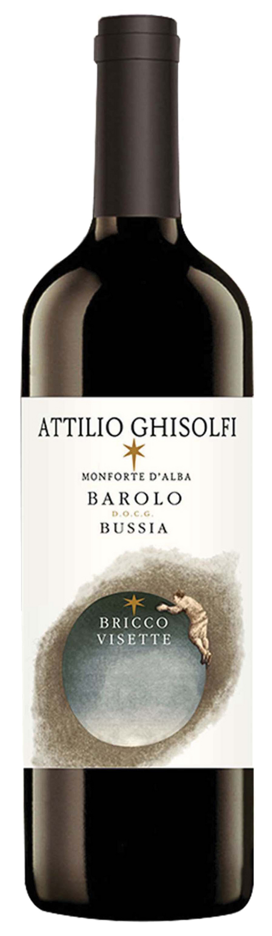 Attilio Ghisolfi Barolo Bussia Bricco Visette 2017  Front Bottle Shot