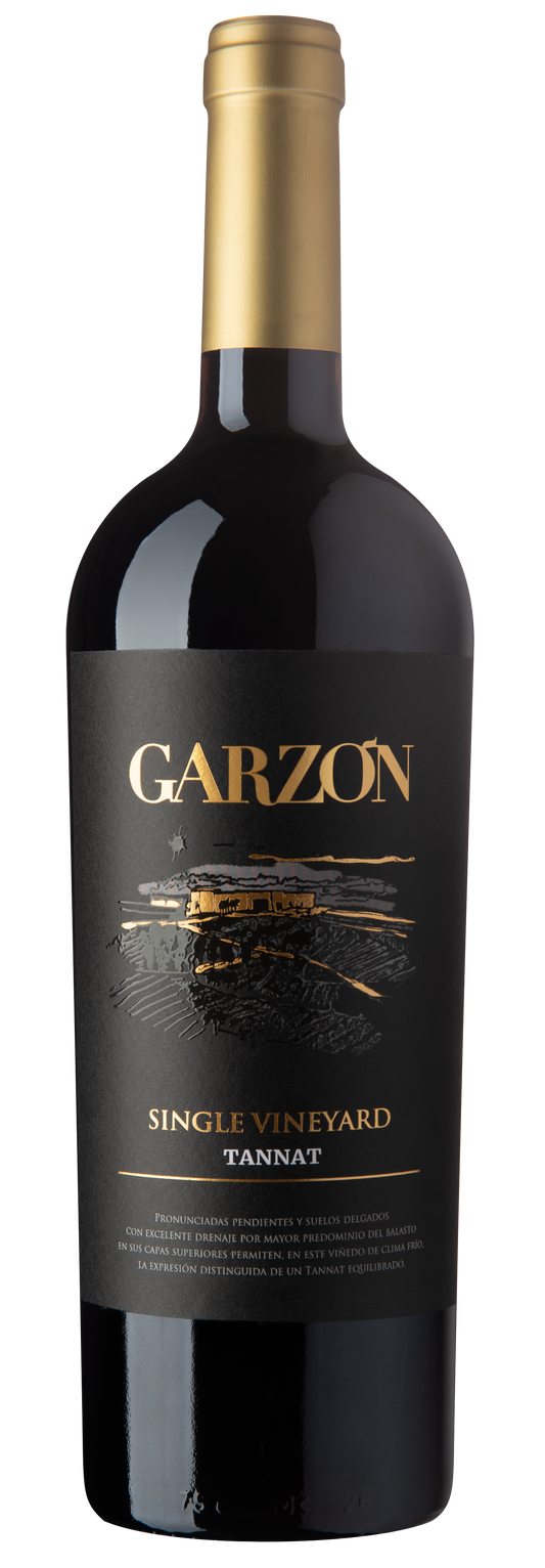 Bodega Garzon Uruguay Single Vineyard Tannat 2020  Front Bottle Shot
