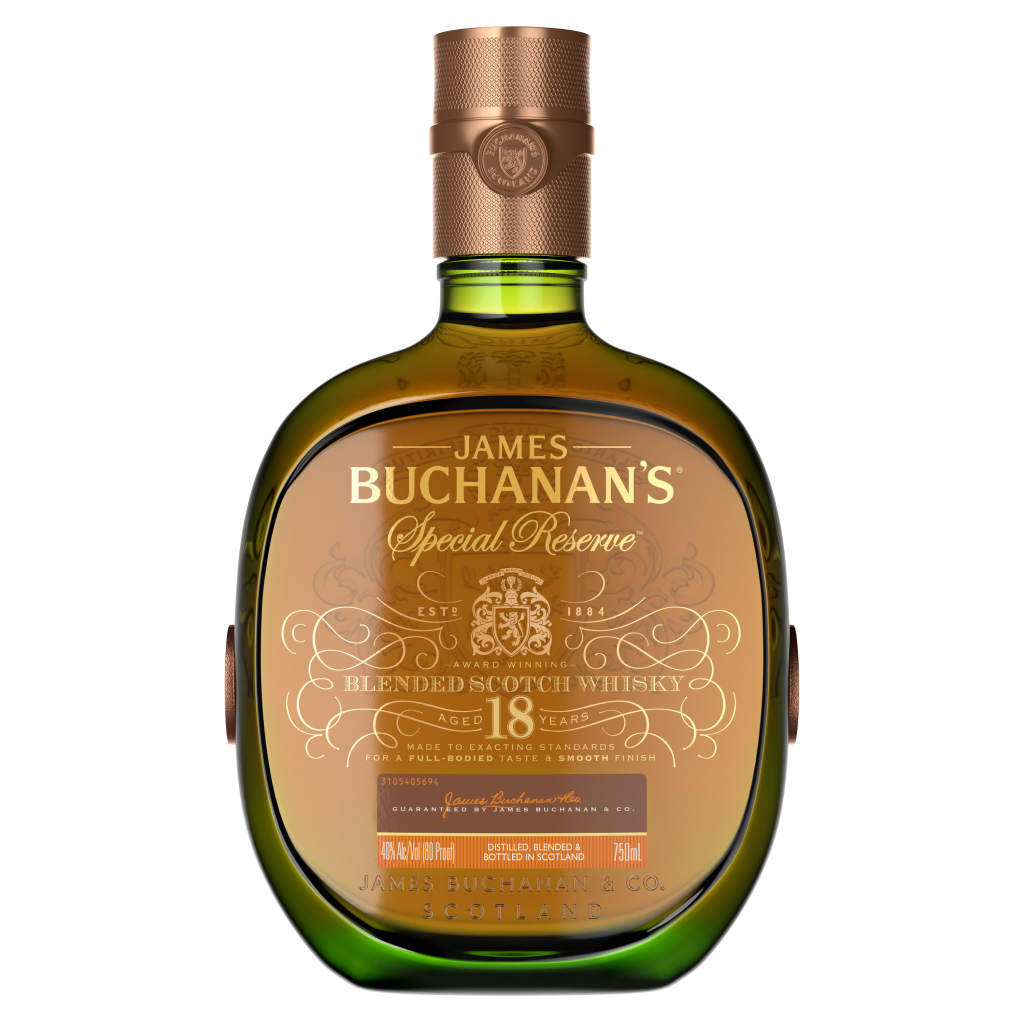 BUCHANAN'S 18 YEAR SPECIAL RESERVE BLENDED SCOTCH WHISKEY 750 ML