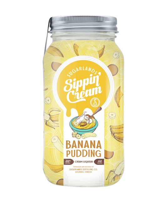 SUGARLANDS BANANA PUDDING SIPPIN' CREAM 750 ML
