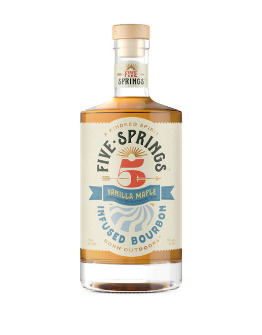 FIVE SPRINGS VANILLA MAPLE BOURBON 750 ML