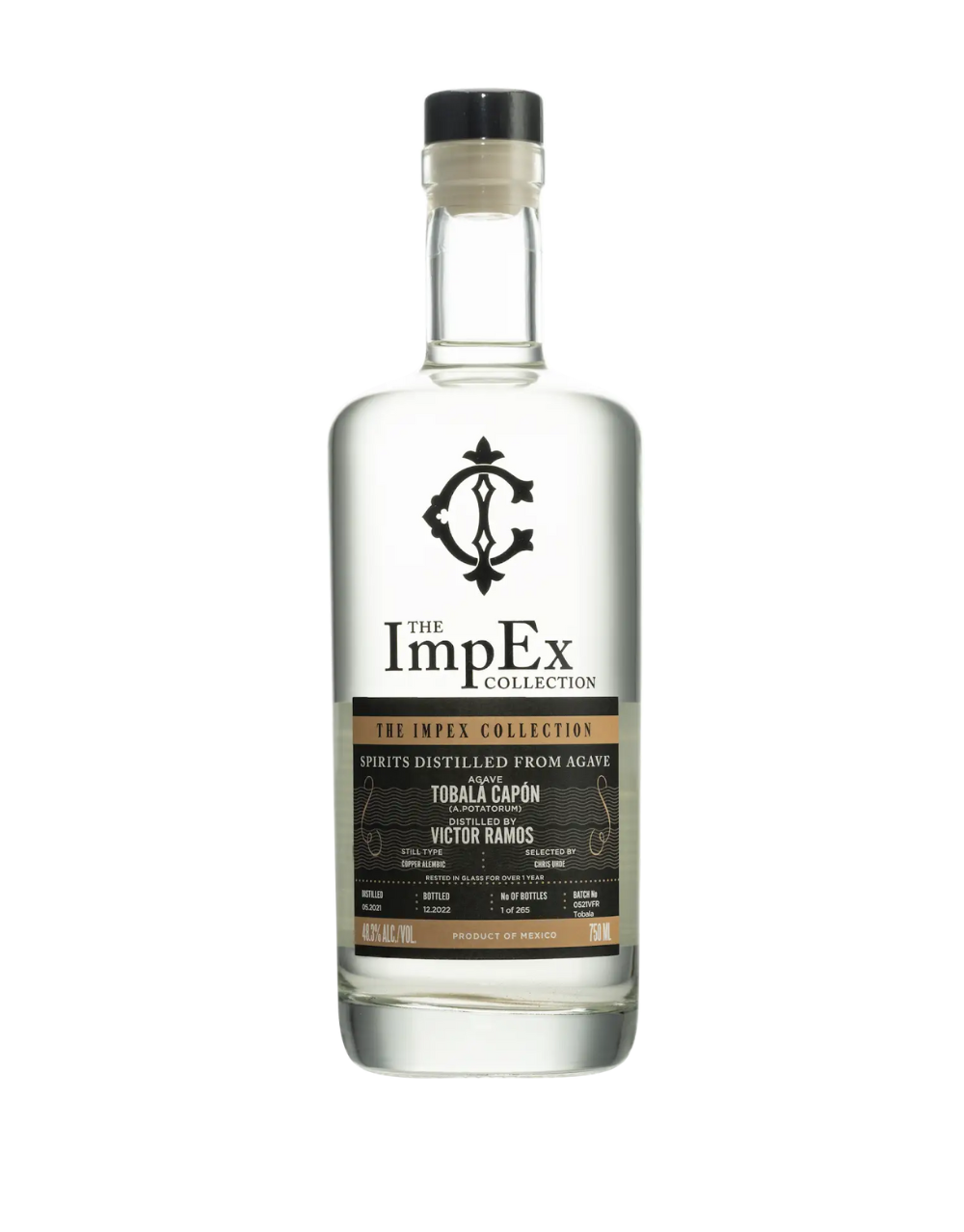 THE IMPEX COLLECTION TOBALA CAPON VICTOR RAMOS BATCH NO. 0521VFR 750 ML