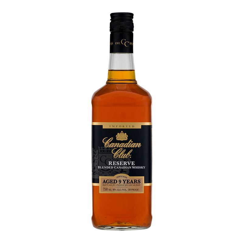 Canadian Club 9 Year Reserve Canadian Whisky 750ml