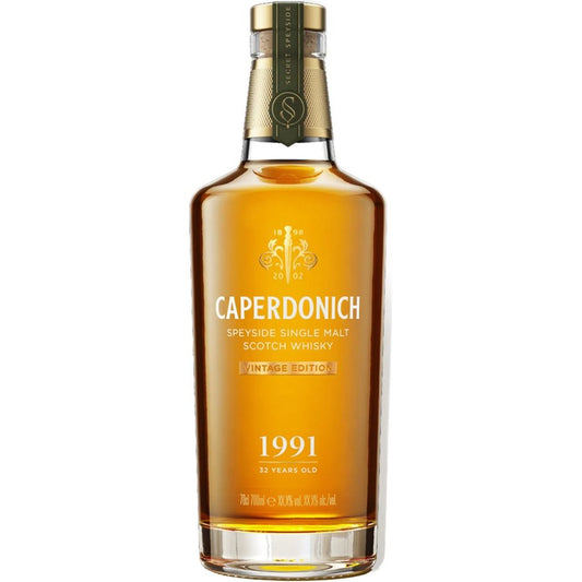 Caperdonich Single Malt Scotch Whiskey Secret Speyside 1991 32 Year 700 ml