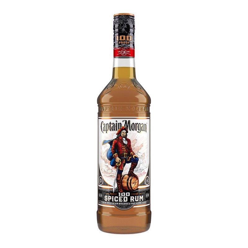 Captain Morgan 100 Proof Spiced Rum 750ml