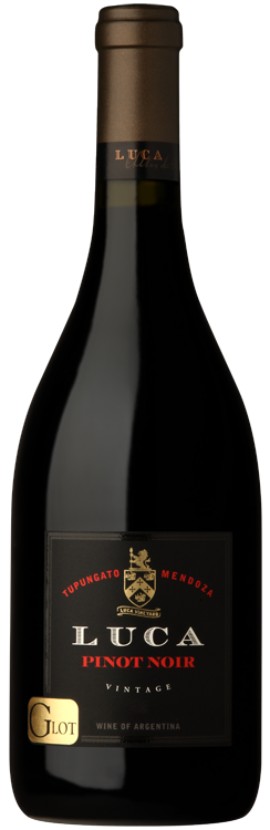 Luca G Lot Pinot Noir 2021  Front Bottle Shot