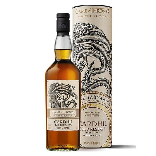 Cardhu Gold Reserve Game Of Thrones House Targaryen