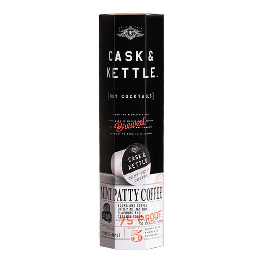 Cask & Kettle Mint Patty Coffee Hot Cocktail 5/40ml