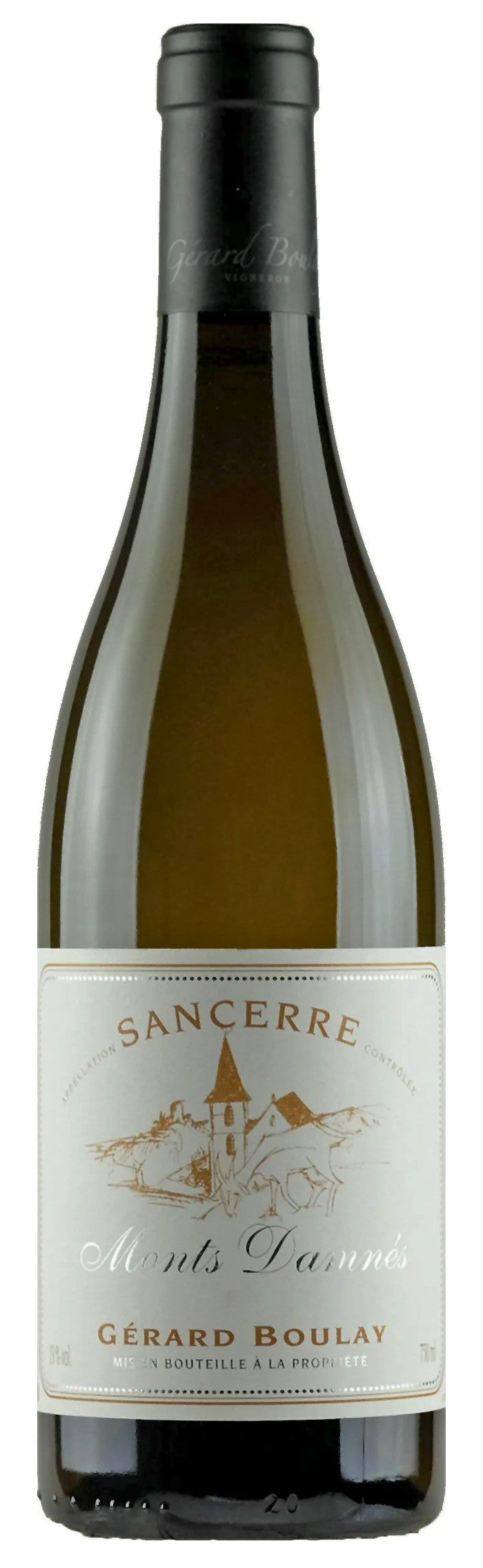 Gerard Boulay Sancerre Monts Damnes 2023  Front Bottle Shot